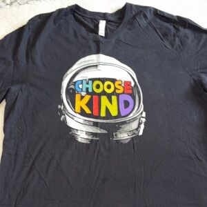 Bella Canvas Black 'Choose Kind' Kids T-Shirt